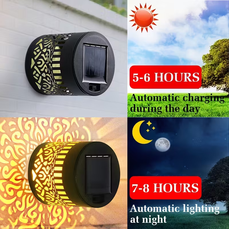 Lámpara Solar LED de Pared con - Bollard Light Garden reseña y precio