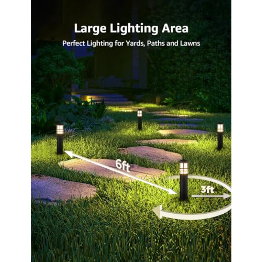 Paquete de 4 Luces LED de Bajo - Outdoor Lighting Connectors reseña y precio
